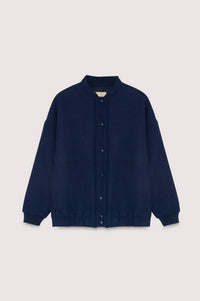 The New Society Clara Infinite Navy Bomber Jacket - The Mercantile London