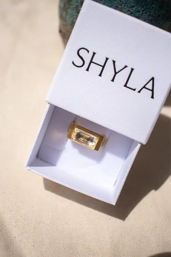 Shyla Calia Clear Ring