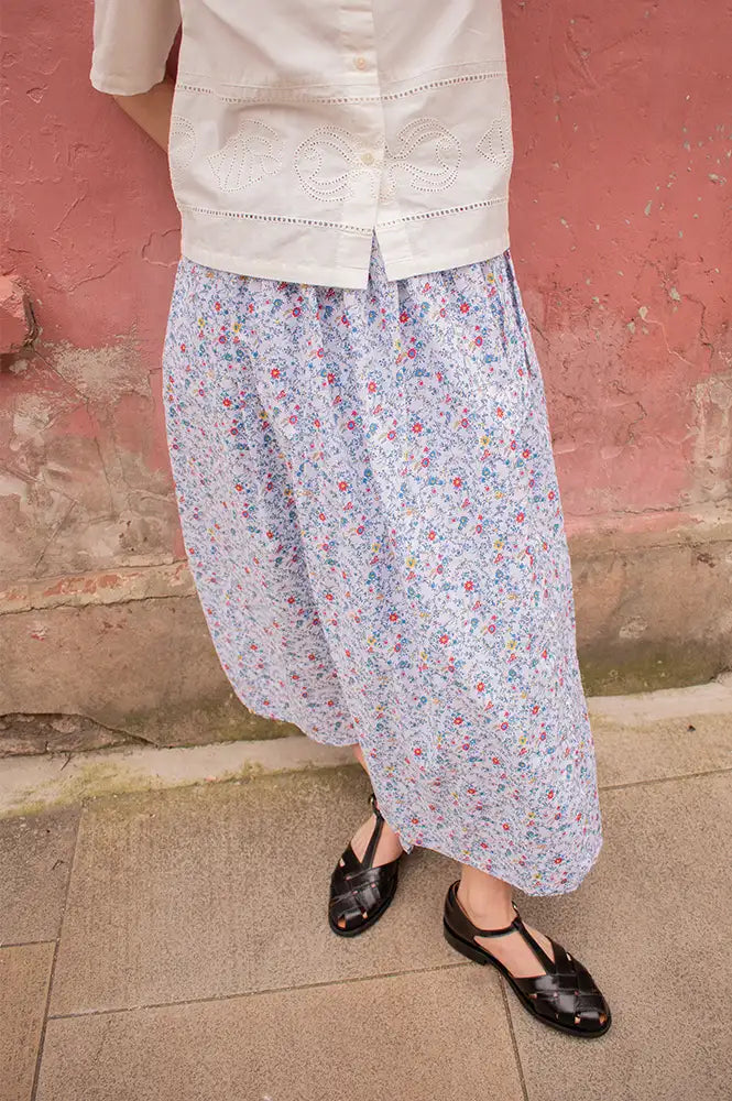 The New Society Cloe Floral Skirt - The Mercantile London