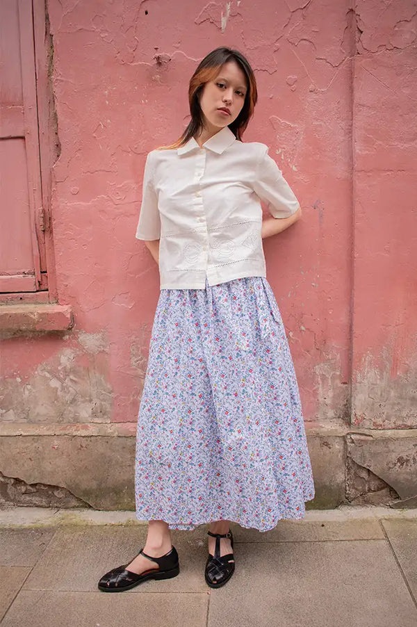 The New Society Cloe Floral Skirt - The Mercantile London
