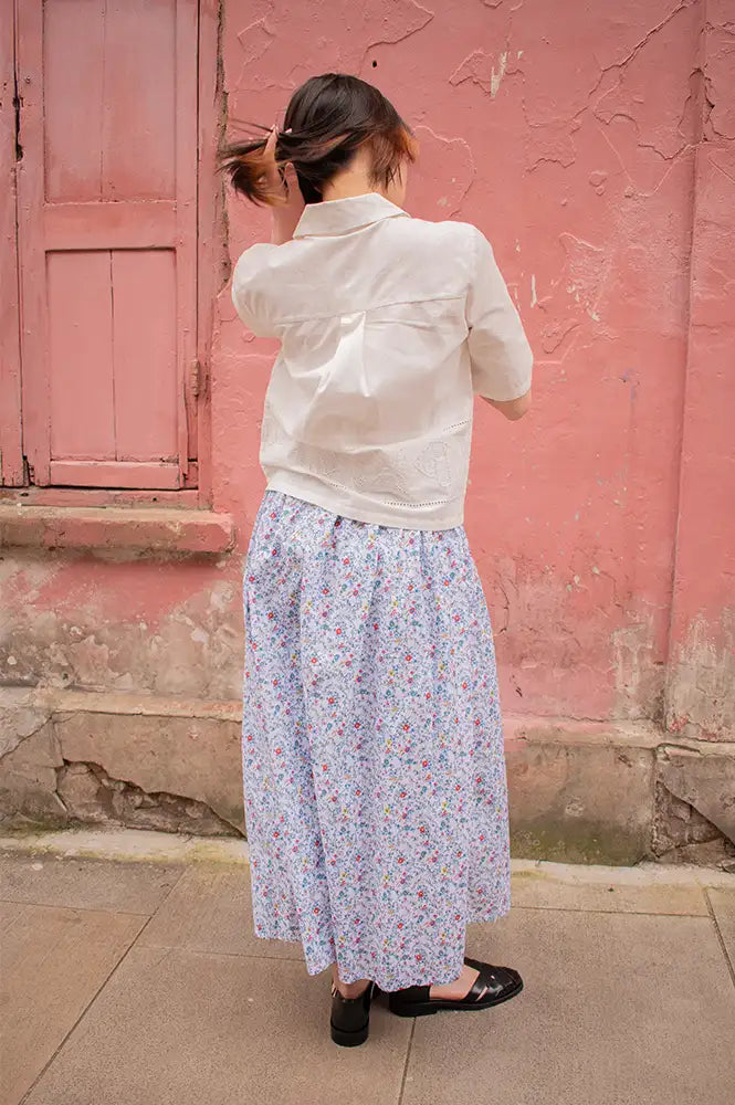 The New Society Cloe Floral Skirt - The Mercantile London