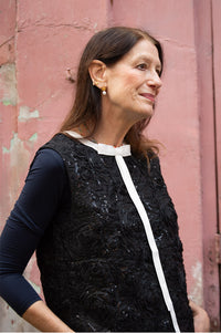 Baum Und Pferdgarrten Megan Black Bow Top - The Mercantile London