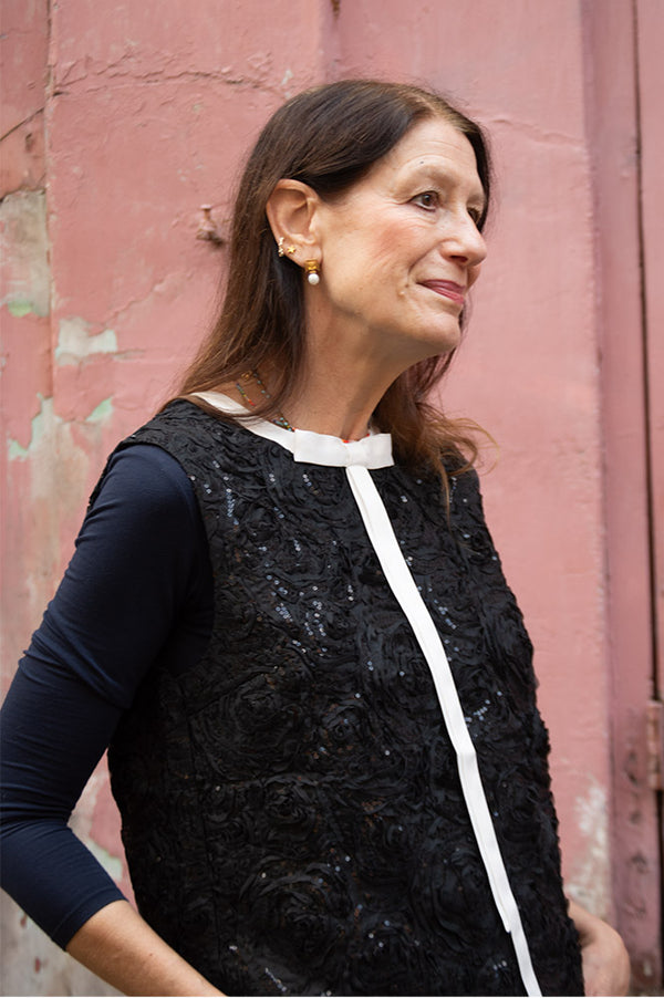 Baum Und Pferdgarrten Megan Black Bow Top - The Mercantile London