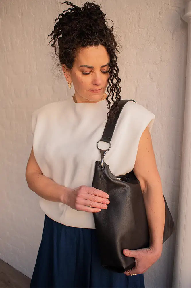 Minus Fauna Cloud Dancer Knit Vest - The Mercantile London