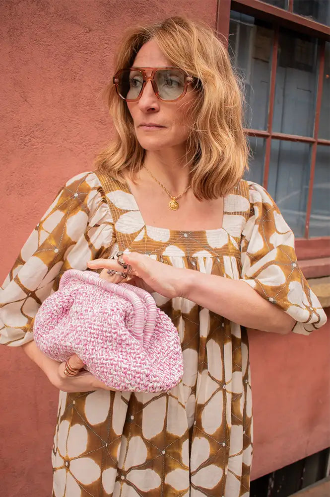 ICHI Misse Wild Orchid Bag - The Mercantile London