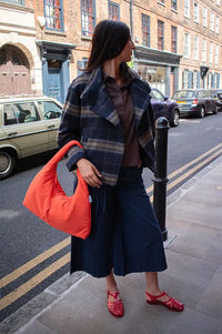 JcSophie Patty Navy Check Jacket