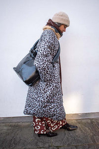 Stella Nova Leopard Oversized Padded Coat - The Mercantile London