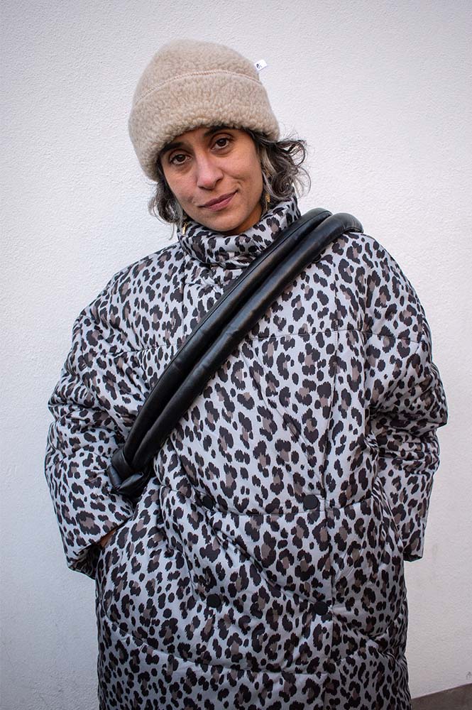 Stella Nova Leopard Oversized Padded Coat - The Mercantile London
