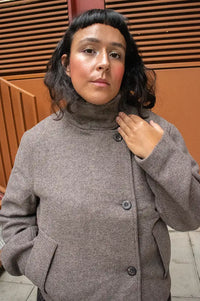Object Kiki Morel Grey Short Jacket