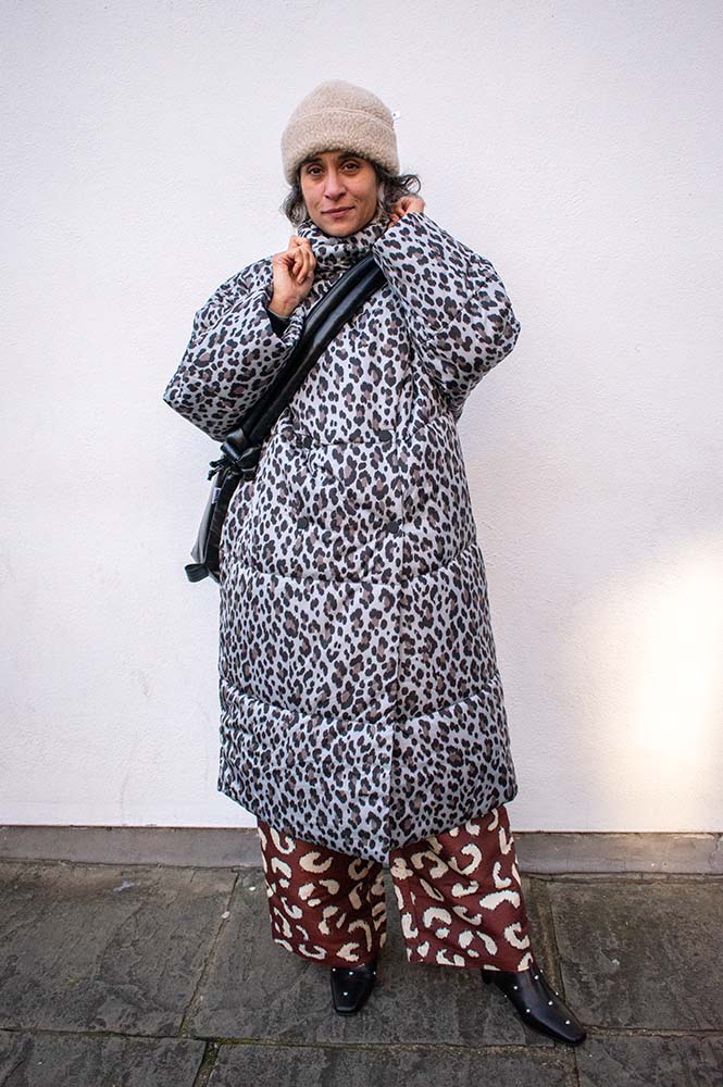 Stella Nova Leopard Oversized Padded Coat - The Mercantile London