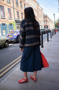JcSophie Patty Navy Check Jacket