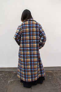 Stella Nova Multi Checked Long Coat