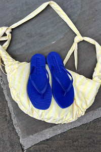 Sleepers Tapered Cobalt Flip Flops - The Mercantile London