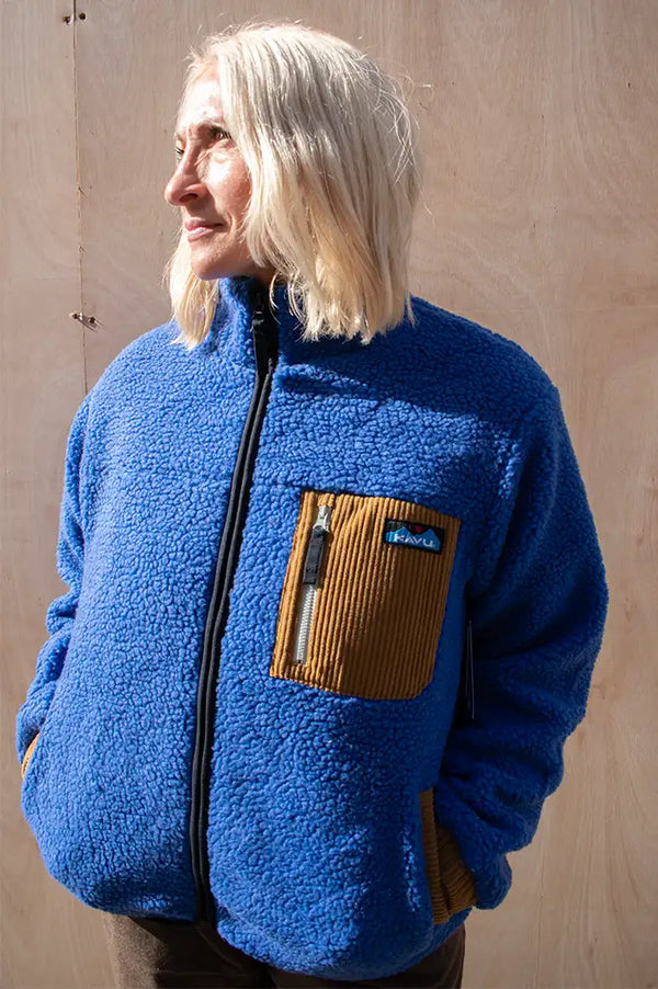 Kavu Willow Creek Admiral Blue Fleece