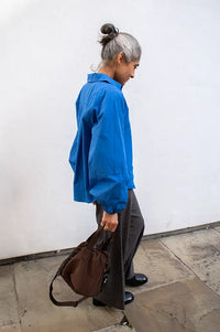 My Essential Wardrobe Sunna Beaucoup Blue Shirt