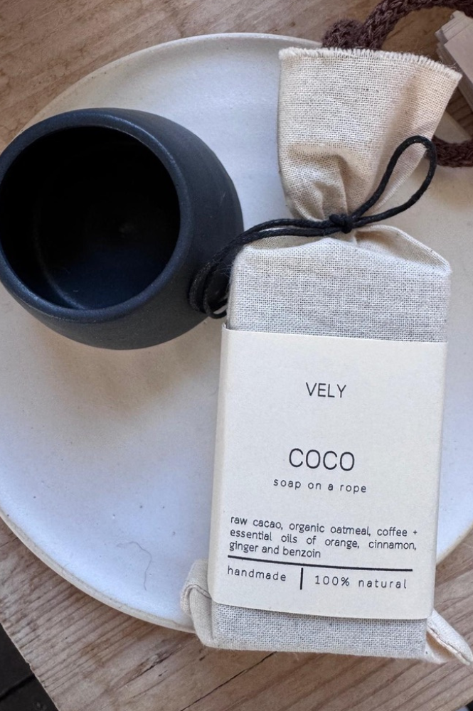The Vely Coco Soap On A Rope