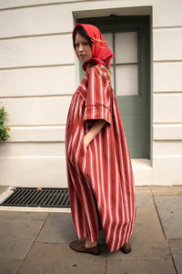 Projektityyny Cacao Berry Pop Striped Dress