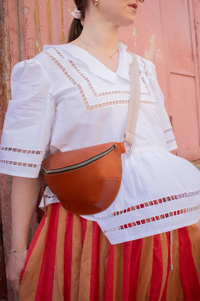 Bellerose Rosie Cognac Bag - The Mercantile London