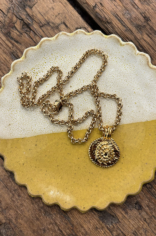 By Alona Ammonite Necklace - The Mercantile London