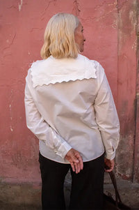 Des Petits Hauts Soline Ecru Blouse