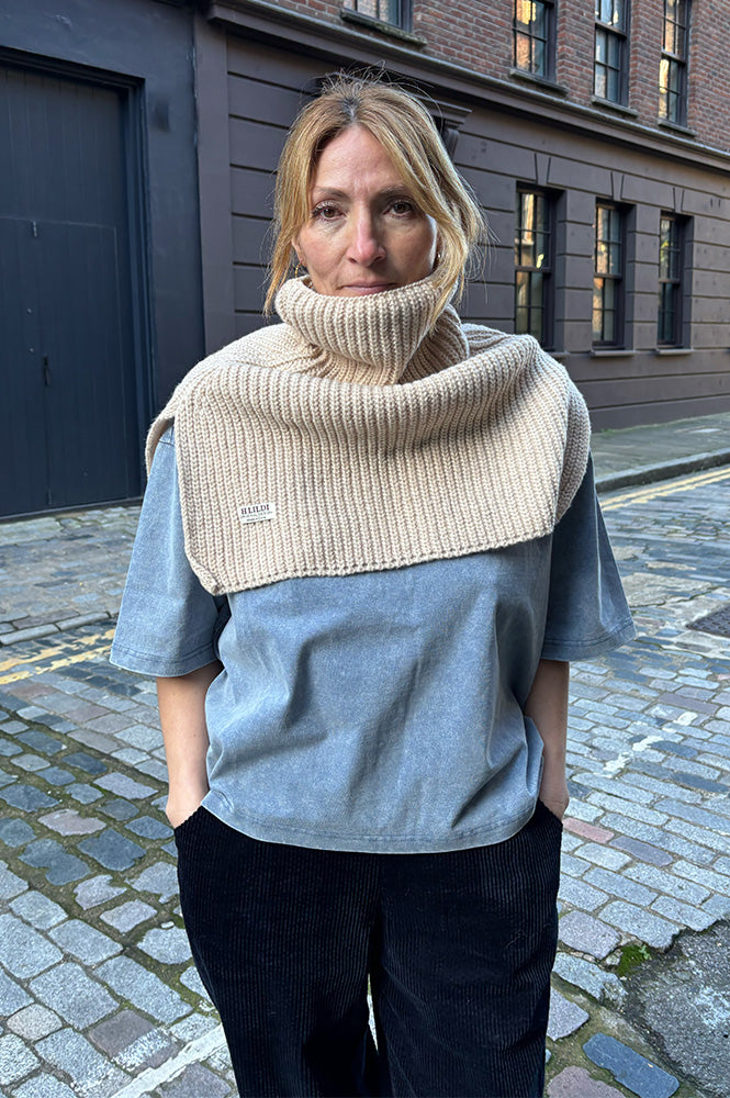 Numph Nella Grey Blue T-Shirt