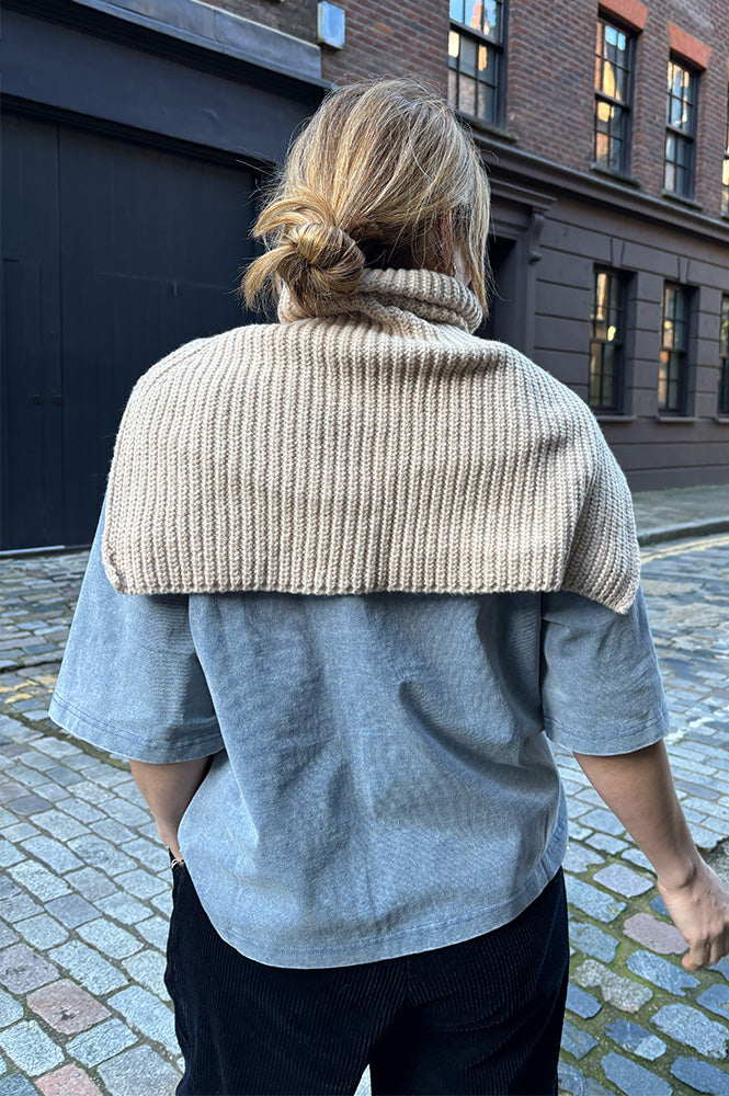 Numph Nella Grey Blue T-Shirt