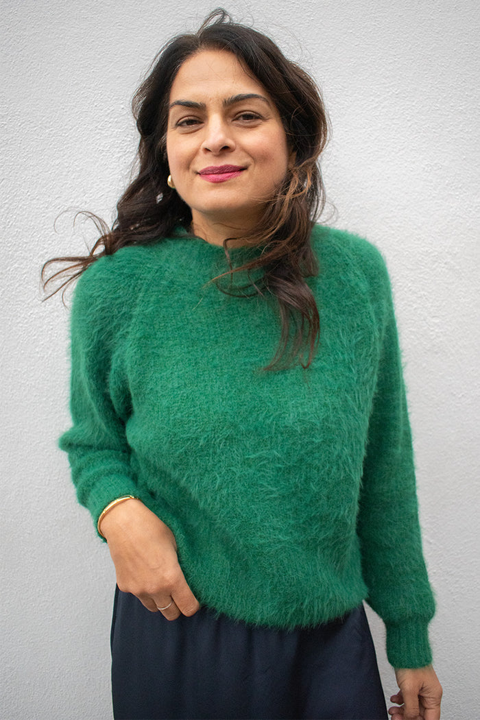 Compania Fantastica Green Knitted Jumper - The Mercantile London