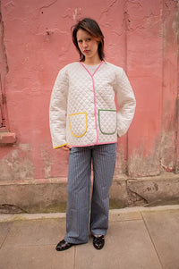 Compania Fantastic Off White Jacket - The Mercantile London