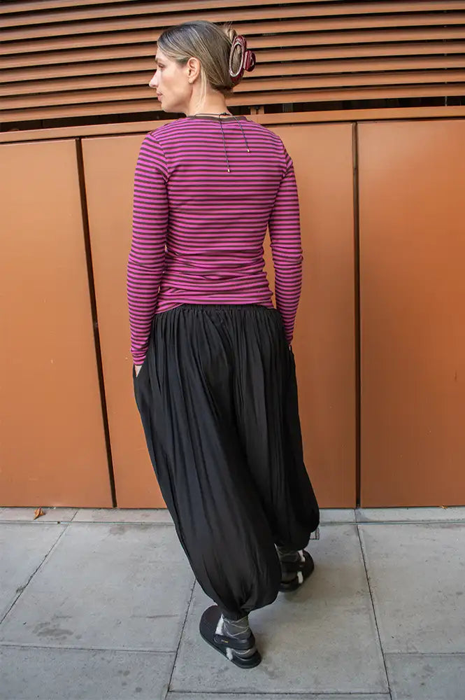 Daydress Mermaid Black Silk Trousers