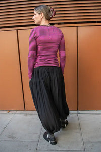Daydress Mermaid Black Silk Trousers