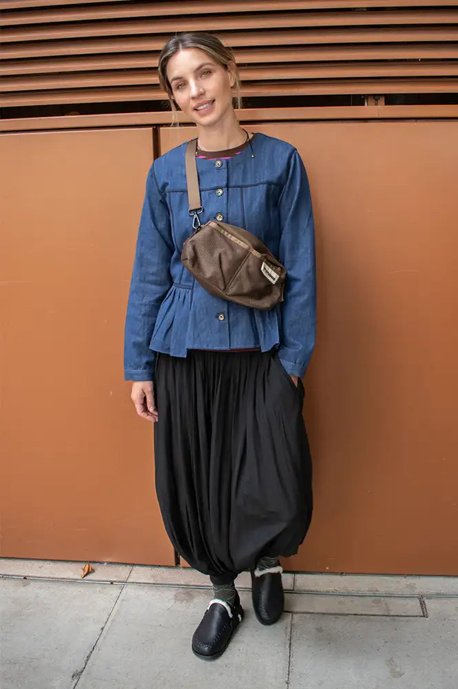 Daydress Mermaid Black Silk Trousers
