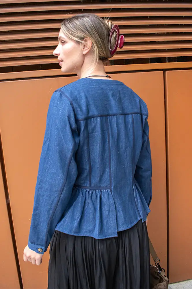 Daydress Lizzie Indigo Twill Jacket
