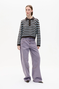Baum Und Pferdgarten Cori Coffee Stripe Sweater