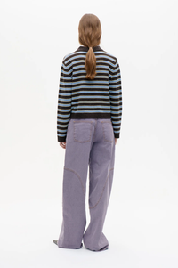 Baum Und Pferdgarten Cori Coffee Stripe Sweater
