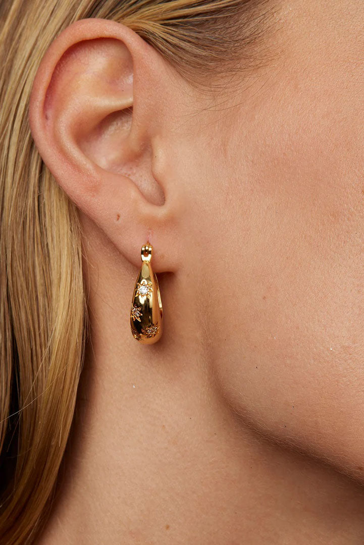 Ash London Cora Hoop Earrings - The Mercantile London