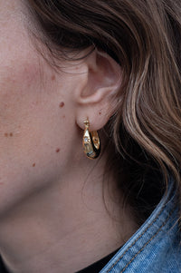 Ash London Cora Hoop Earrings - The Mercantile London