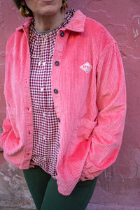A.P Gyselle Coral Corduroy Overshirt