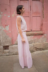 An'ge Ralyta Coral Striped Skirt - The Mercantile London