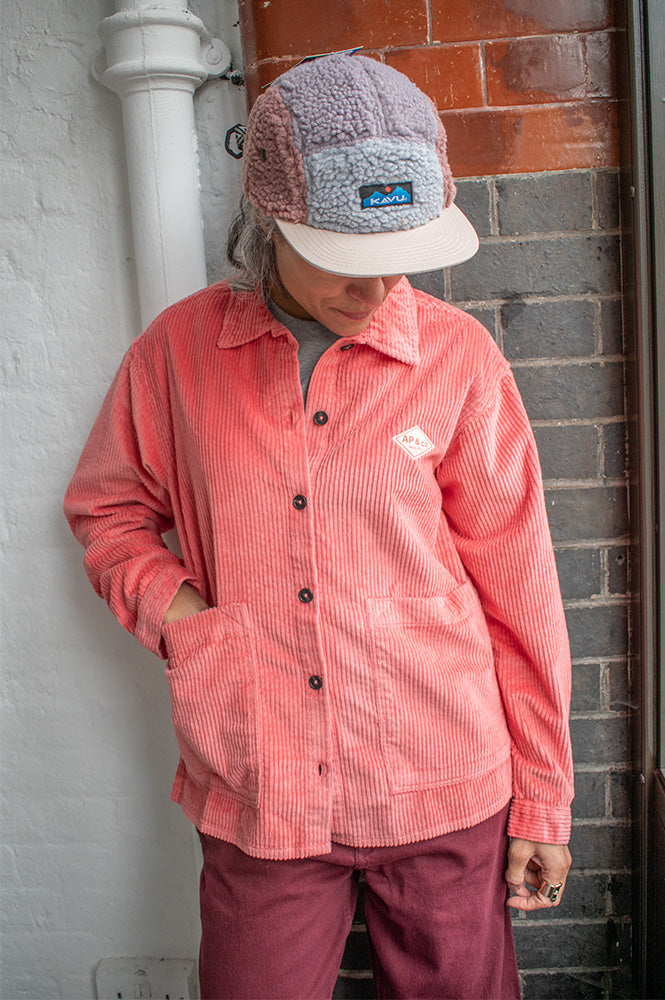 A.P Gyselle Coral Corduroy Overshirt - The Mercantile London