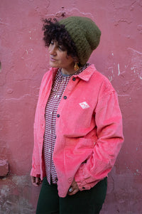 A.P Gyselle Coral Corduroy Overshirt