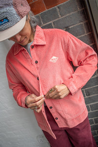A.P Gyselle Coral Corduroy Overshirt - The Mercantile London
