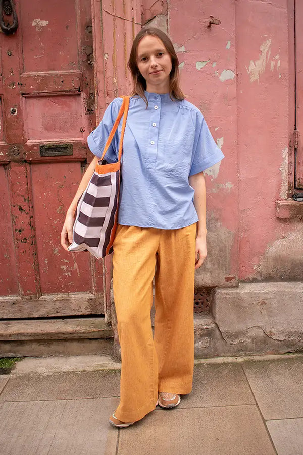 Bellerose Pear Sky Blue Shirt - The Mercantile London