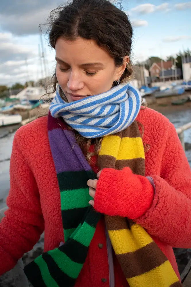 Howlin' Space Shapes Mixed Up Scarf - The Mercantile London