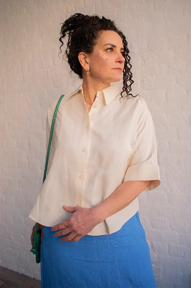 Sacrécoeur Ines Sand Blouse - The Mercantile London