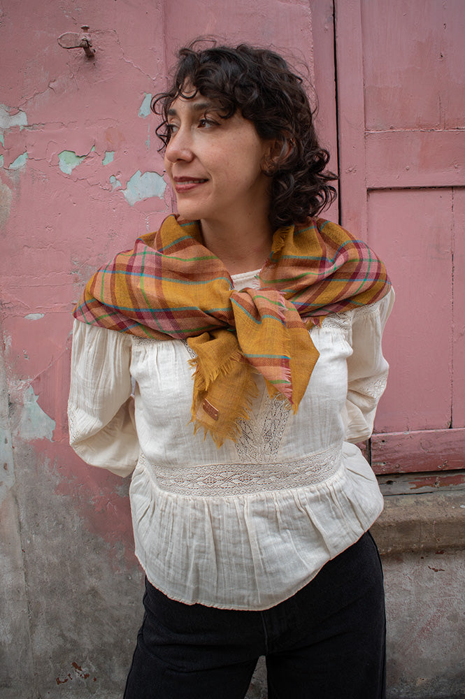 FRNCH Amber Cream Lace Blouse - The Mercantile London