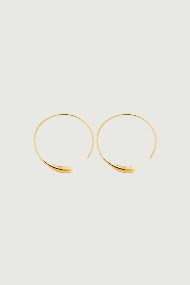 Soeur Gouette Gold Hoop Earrings