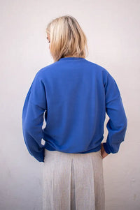 A.P Crevette Club Cobalt Sweatshirt - The Mercantile London