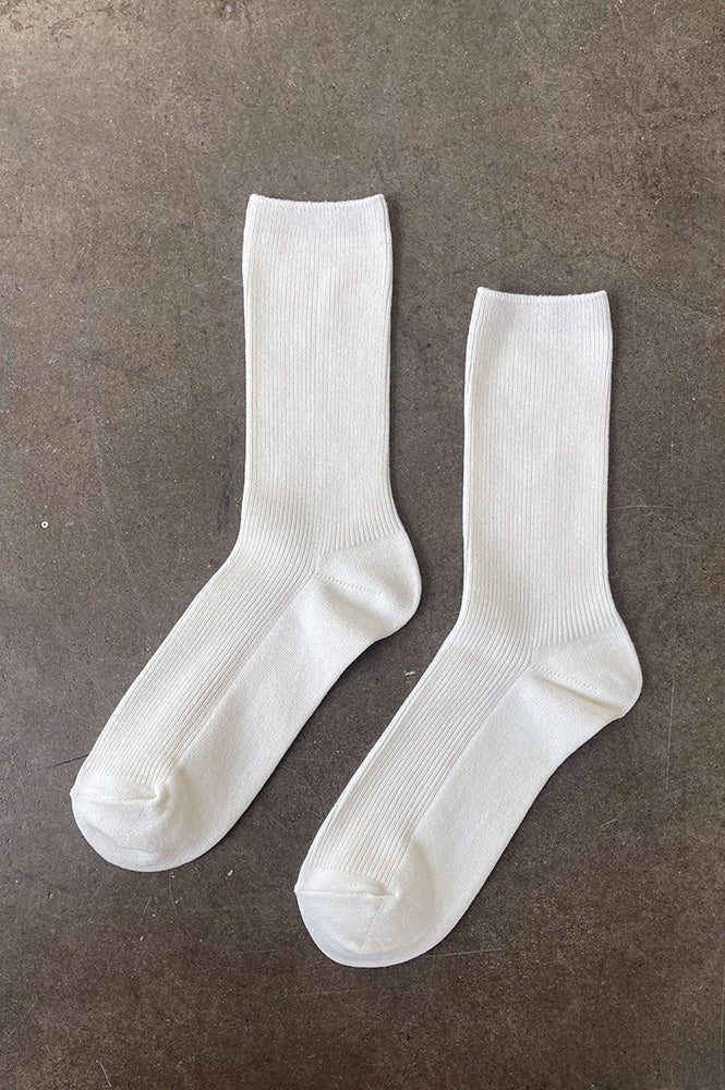 Le Bon Shoppe Crisp White Socks
