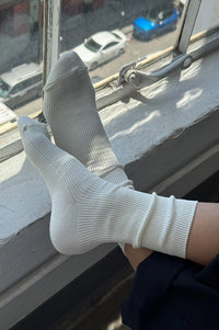 Le Bon Shoppe Crisp White Socks