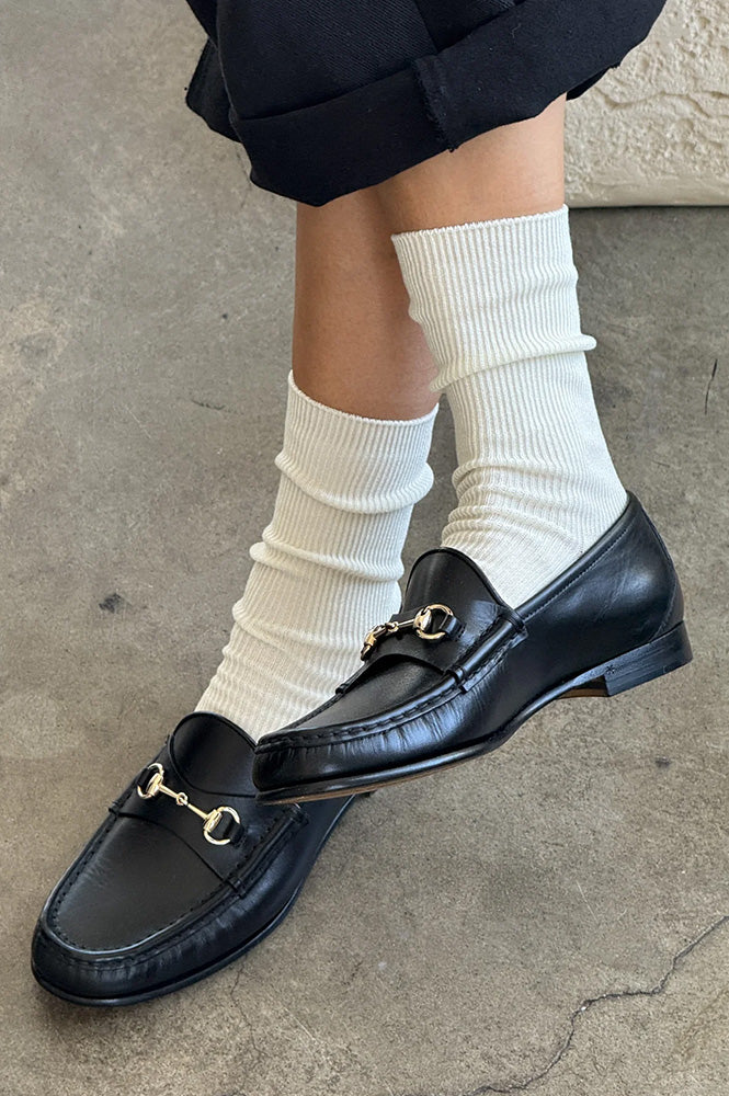 Le Bon Shoppe Crisp White Socks